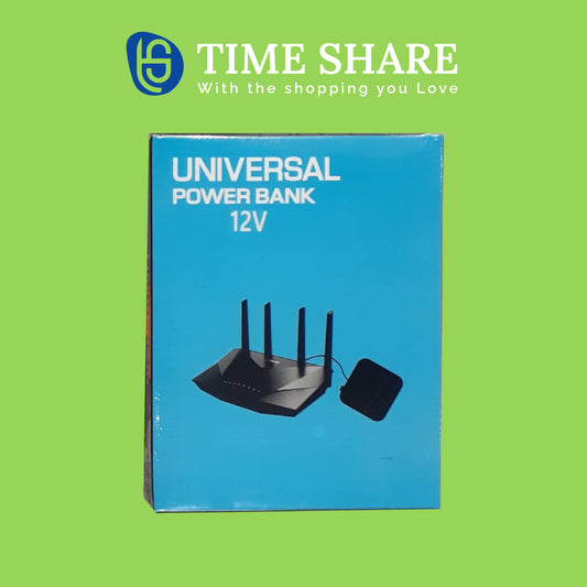WiFi Router Power Bank 20000mAh – Backup Battery for 9V & 12V Routers