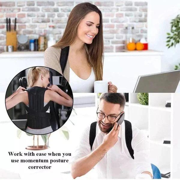 Posture Corrector Belt – Back Support & Spine Alignment for Pain Relief | Men & Women