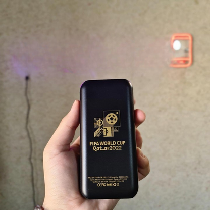 20000mAh FIFA World Cup Power Bank – Dual USB Output | Lightweight & Fast Charging