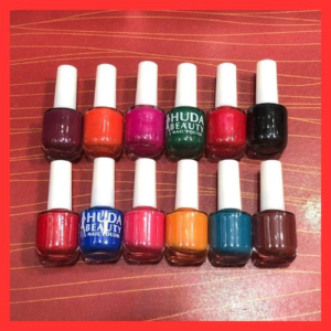 06-pcs-huda-beauty-nail-paint-with-free-nail-polish-remover-pack-of-2-best-quality-nail-polish-with-nail-polish-remover-multicolor