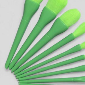 10-pcs-professional-makeup-brush-set-face-eyes-lips-concealer-blush-eyeshadow-highlighter-orange-green-colors