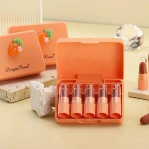 5-pcs-dragon-ranee-carrot-mini-lipstick-set-long-lasting-makeup-waterproof-lipstick-random-color