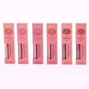 hudamoji-ultra-matte-finish-lip-gloss-and-lip-liner-lip-contour-set