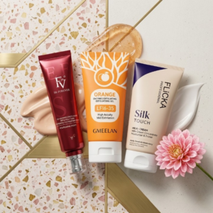 3-in-1-deal-fv-orange-gel-and-flicka-pack-of-3-with-liquid-foundation-and-primer