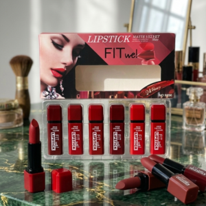 fitme-high-pigmented-velvet-matte-lipstick-set-long-lasting-smooth-intense-color-lip-makeup-collection-pack-of-6-2